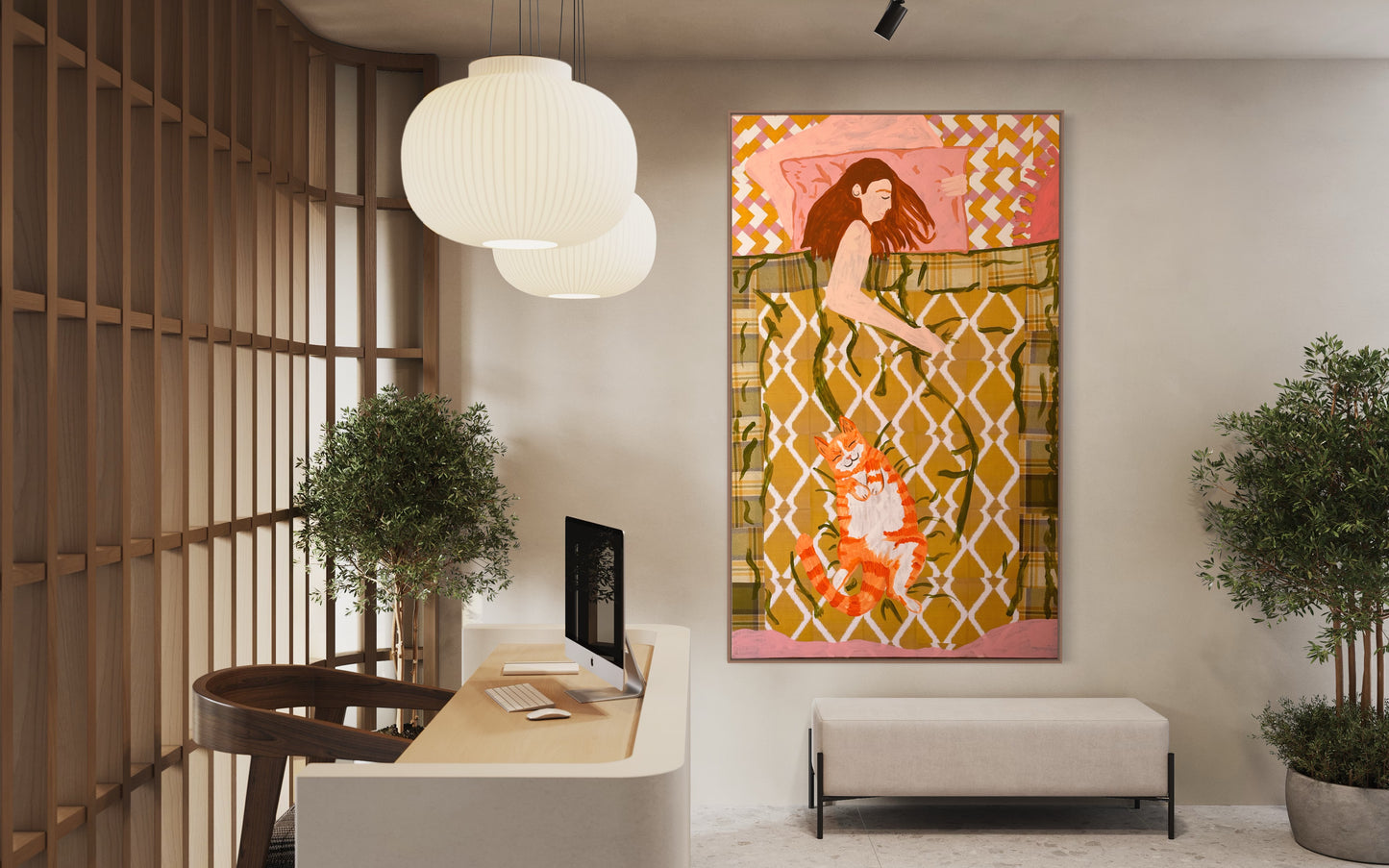 “DREAMING OF YOU” 200cmx120cmx4cm