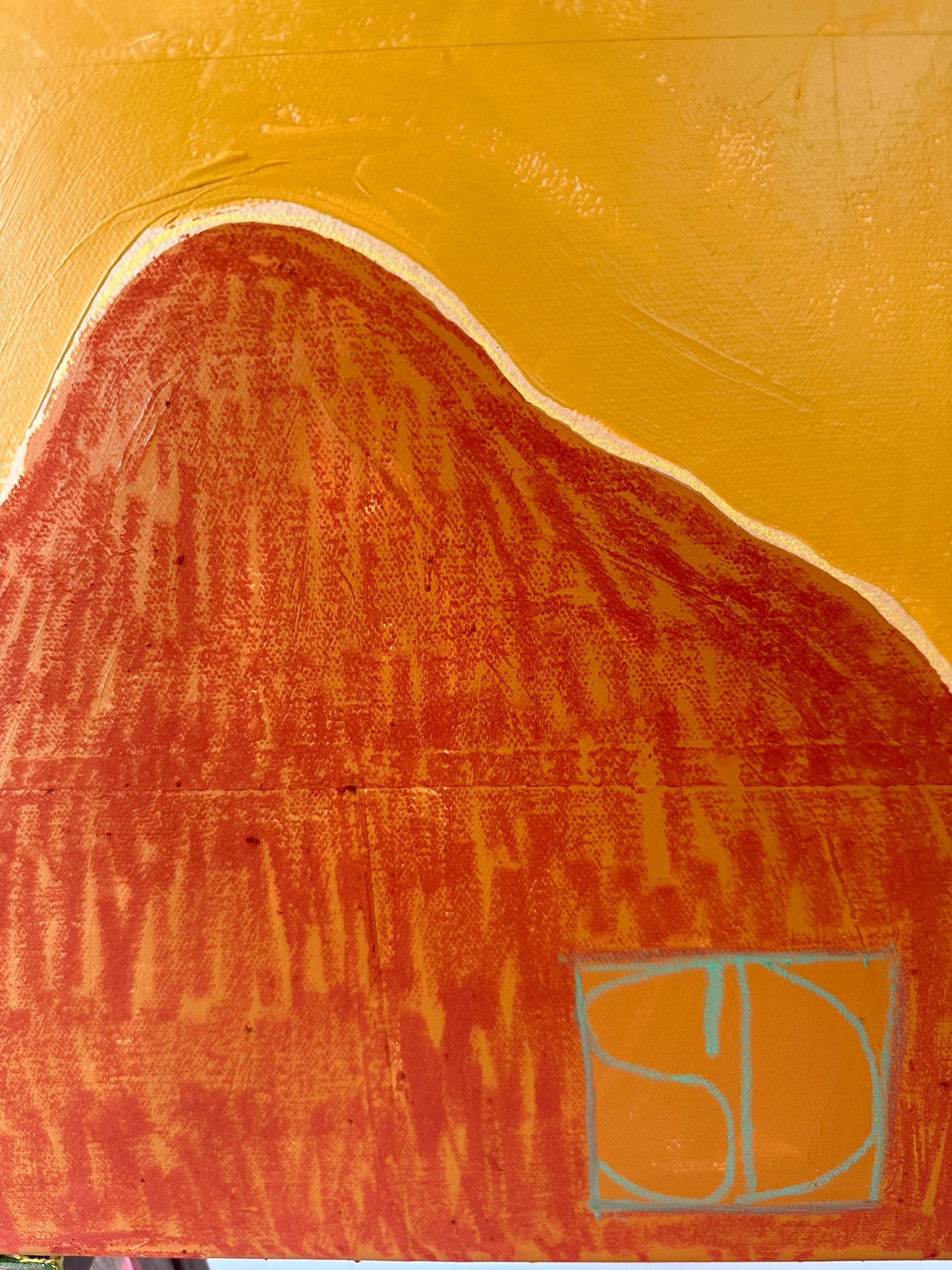 ABSTRACT LANDSCAPE SERIES 1-120cmx180cmx4cm