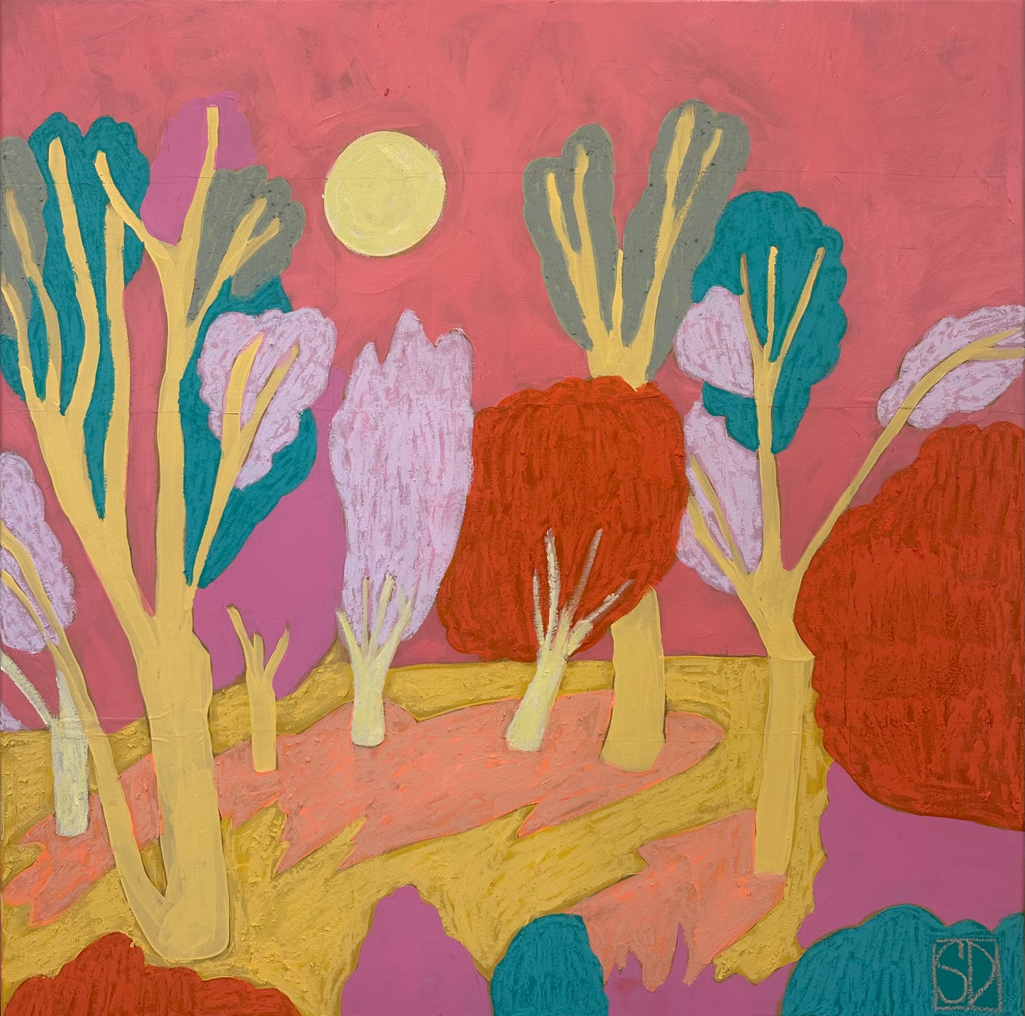 Landscape series-Autumn Moon