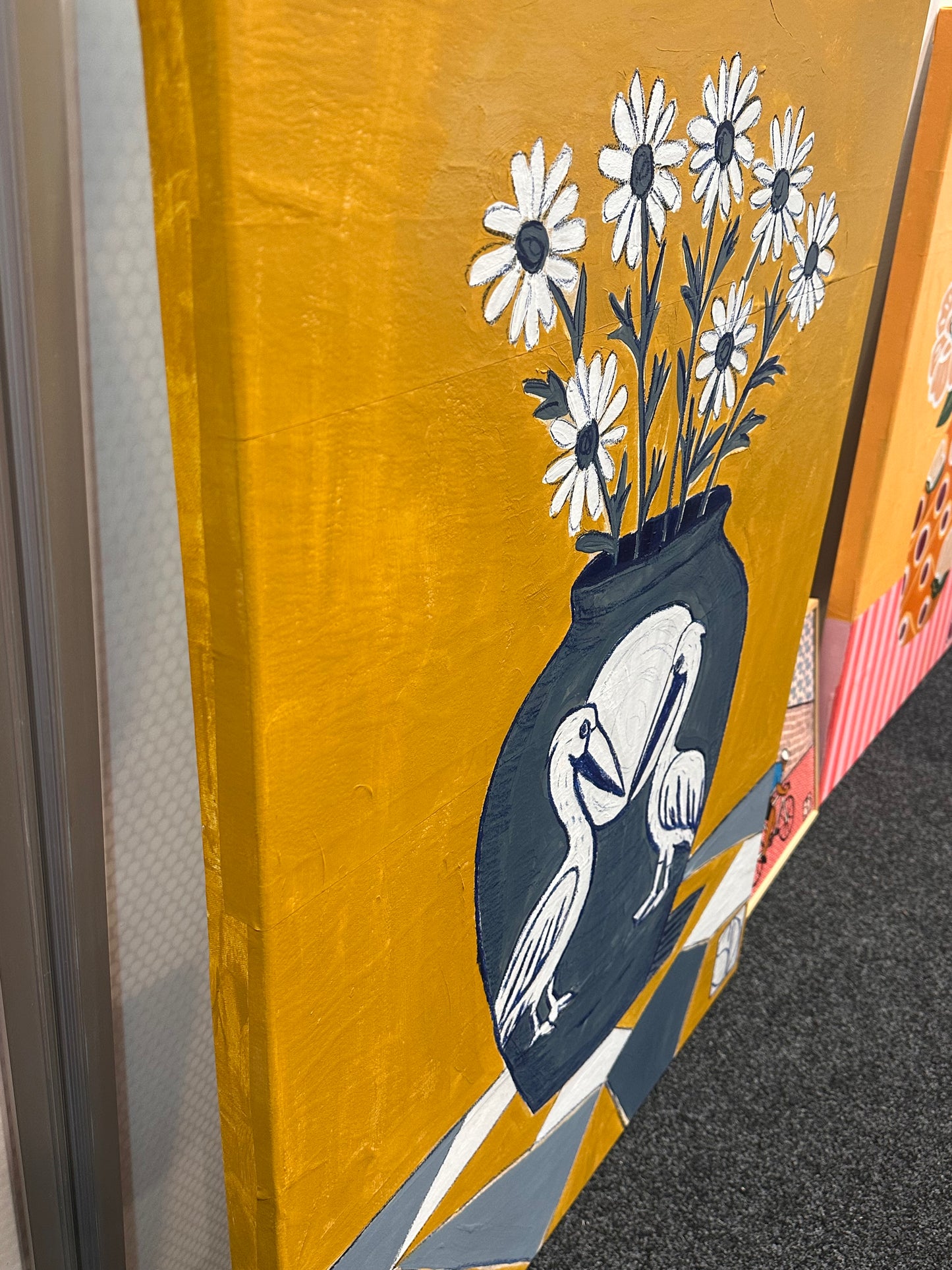 Pelicans and Daisies