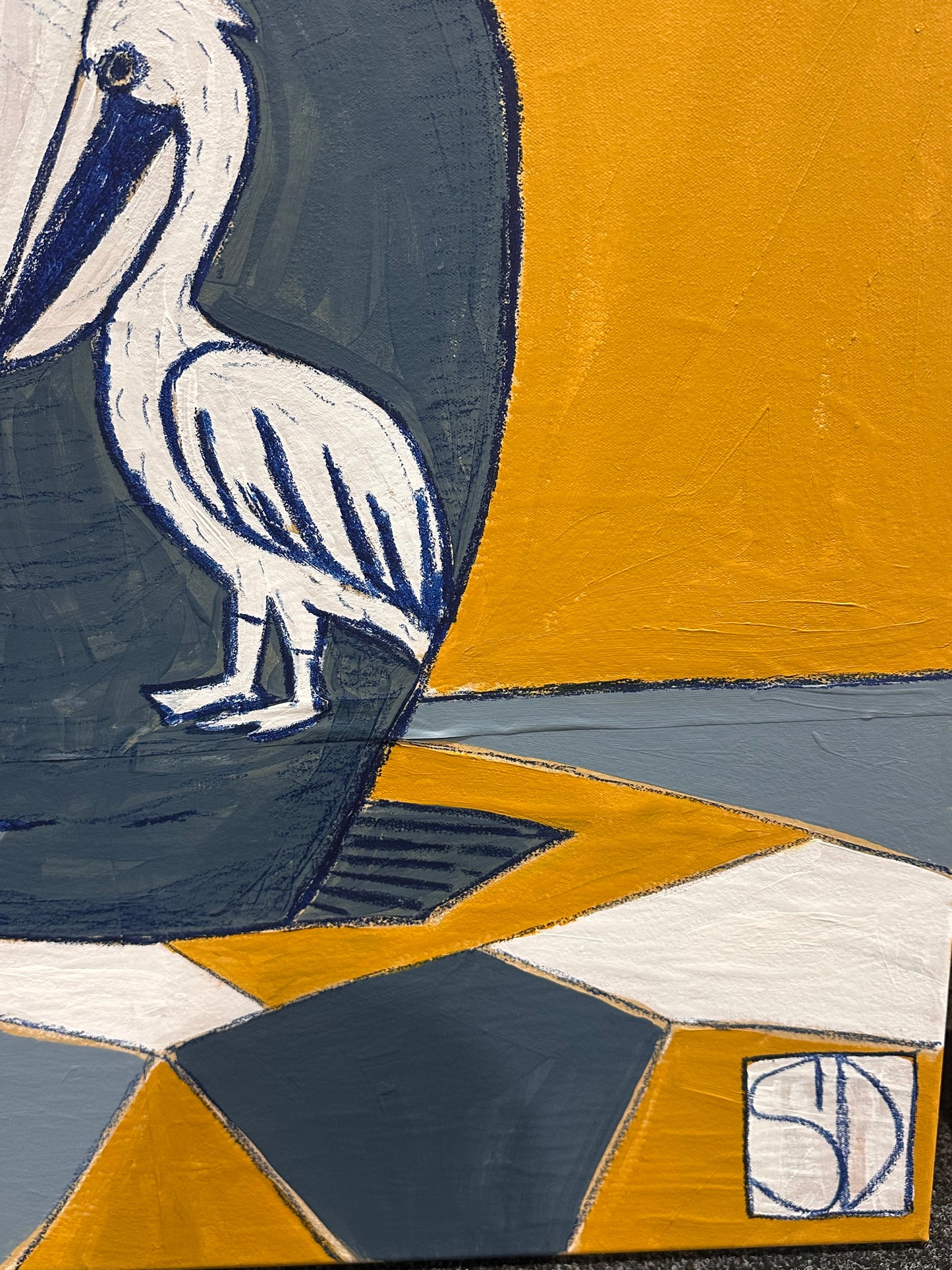 Pelicans and Daisies