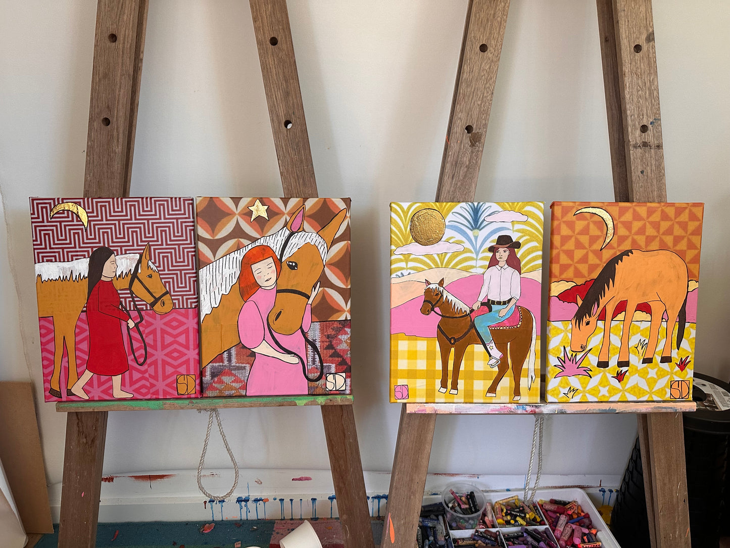 Year of the horse series mixed