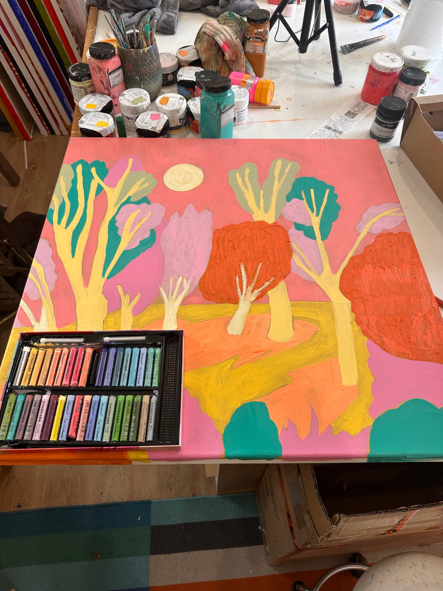 Landscape series-Autumn Moon