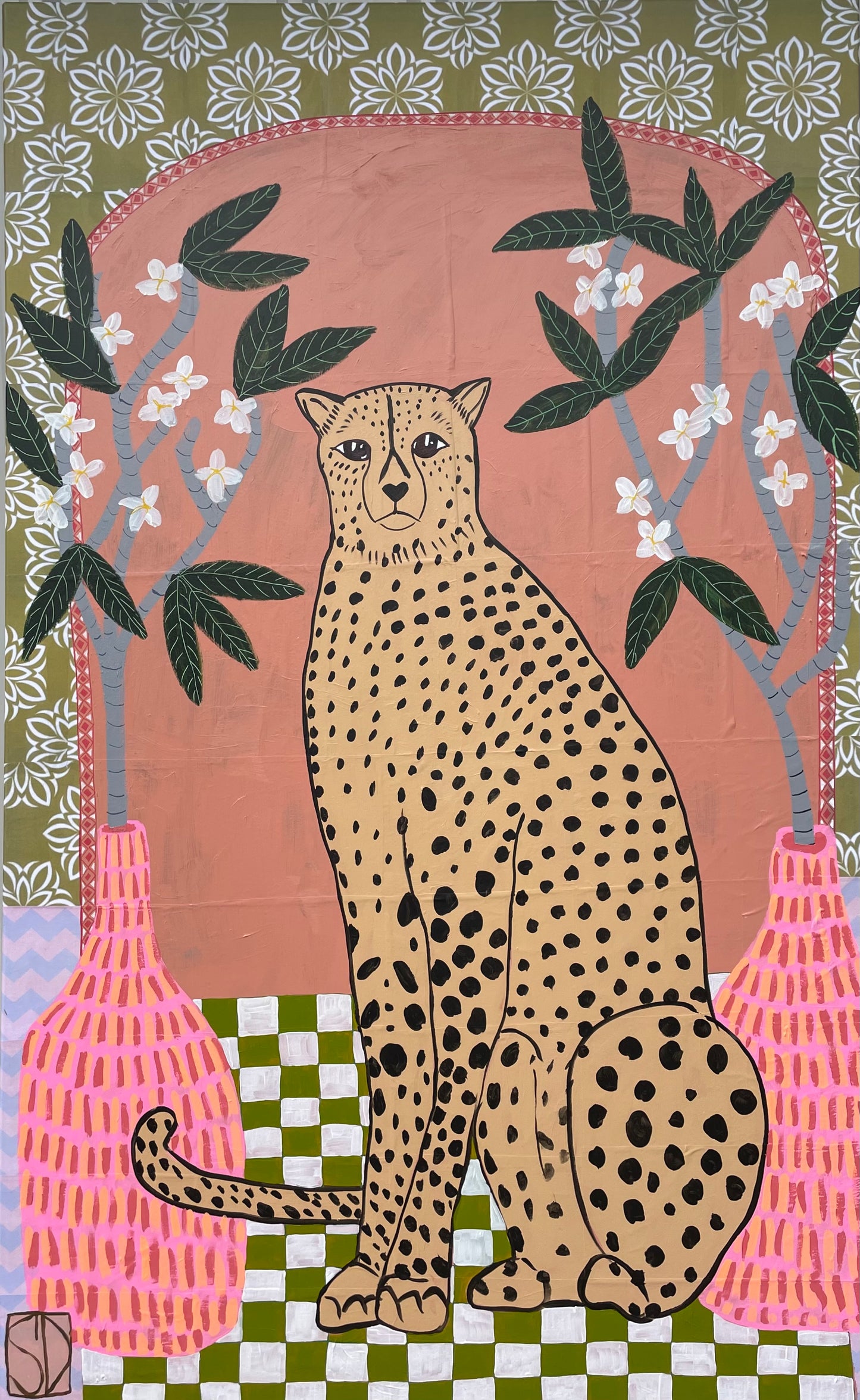 Large Cheetah Interior