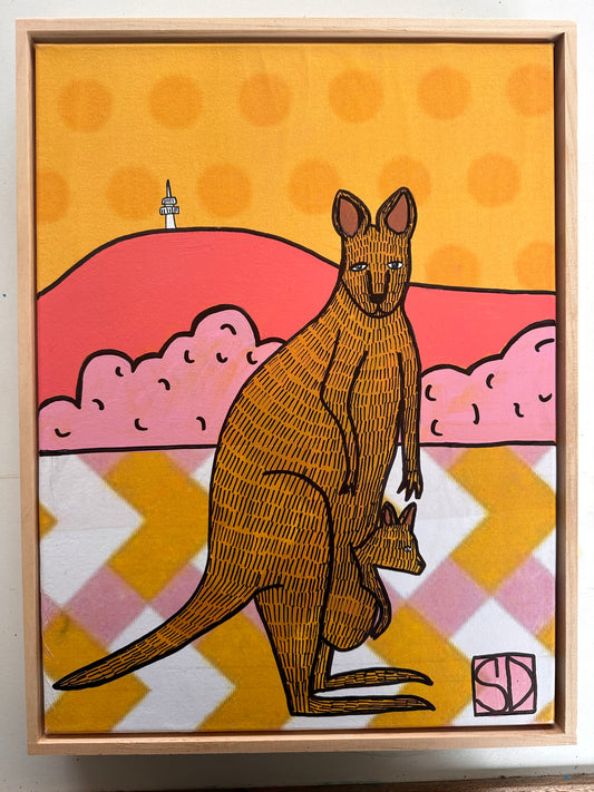 Canberra kangaroo series #7