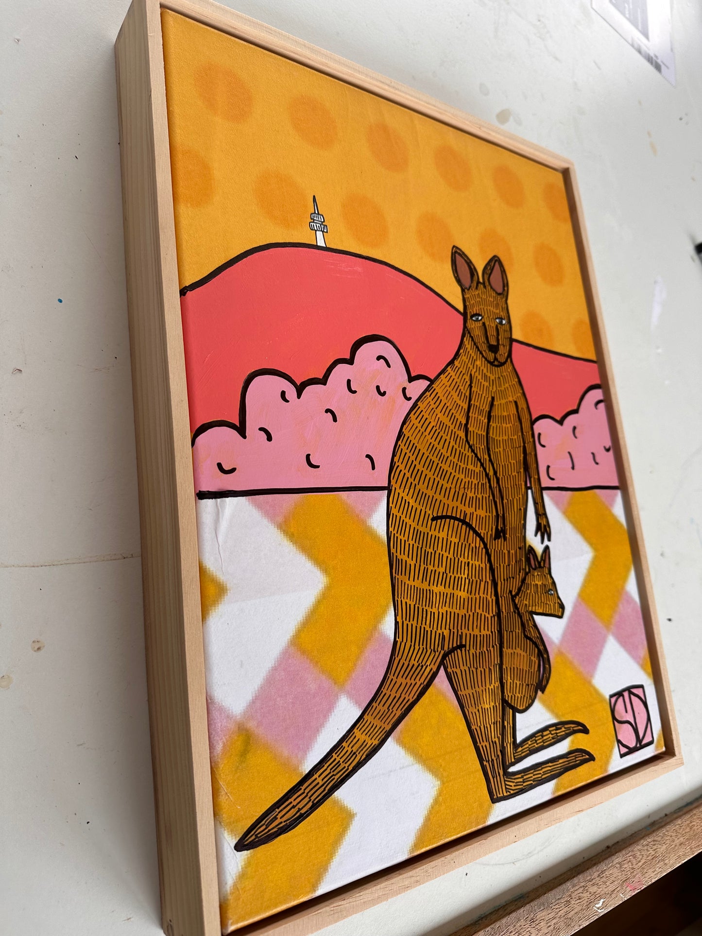 Canberra kangaroo series #7